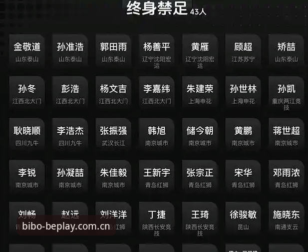 足协第三批禁足名单全面评测：65人受罚背后的中国足球净化之路
